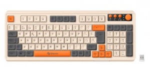 Teclado Steren COM-689 90%, Inalámbrico, RF Inalámbrico, Multicolor, Español