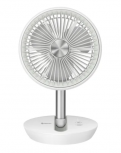Steren Ventilador FAN-260BL, 4 Velocidades, 8", Blanco