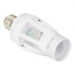 Steren Socket con Sensor de Movimiento y Luminosidad LAM-055, 127V, Blanco