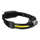 Steren Linterna LED para Cabeza Recargable LAM-245, 250 Lúmenes,