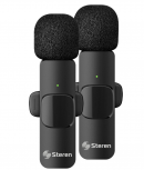 Steren Micrófono Lavalier MIC-9010, Inalámbrico