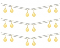 Steren Tira de Luces LED Amarillo MODLED-055, Regulable, 13 Metros, 4W