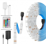 Steren Kit de Tira Led RGB con Control MODLED-KIT/10, 10 Metros