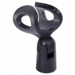 Steren Porta Micrófono de Presión con Clip MS-050, Negro