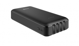 Cargador Portátil Steren Power Bank PB-C020, 20Ah, Negro