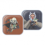 Steren Soporte de Gel para Smartphone Pod-272, Star Wars, 2 Piezas