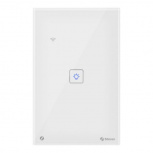 Steren Interruptor de Luz Inteligente SHOME-Z301, 1 Botones, ZigBee, Blanco
