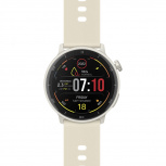 Steren Smartwatch SMW-3000, AMOLED, Android/iOS, Beige - Resistente al Agua