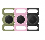 Steren Funda con Colgante para AirTag, Multicolor, 3 Piezas
