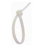 Steren Cintillo Plástico 9.6cm x 2.5mm, Blanco, 100 Piezas