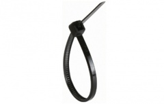 Steren Cincho de Nylon TY25, 19cm x 4.8mm, Negro, 100 Piezas