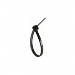 Steren Cincho de Nylon TY25, 19cm x 4.8mm, Negro, 100 Piezas