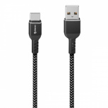 Steren Cable USB-A Macho - USB-C Macho, 1.9 Metros