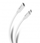 Steren Cable USB-C Macho - USB-C Hembra, 3 Metros