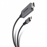 Steren Cable USB C Macho - HDMI Macho, 2 Metros, Negro