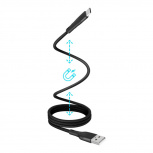 Steren Cable USB-A Macho - USB-C Macho, 1 Metro