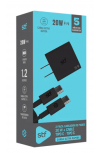 STF Cargador de Pared ST-A10494, 20W, 1 x USB-C