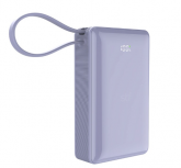 Cargador Portátil STF Power Bank A30700, 20Ah, Morado