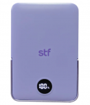 Cargador Portátil STF Power Bank A30717, 5000mAh, Morado