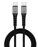 STF Cable USB-C Macho - USB-C Macho, 1.8 Metros