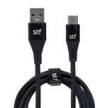STF Cable USB-A Macho - USB-C Macho, 1.8 Metros