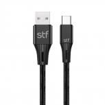 STF Cable USB-A Macho - USB-C Macho, 1.8 Metros
