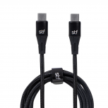 STF Cable USB-C Macho - USB-C Macho, 1.8 Metros