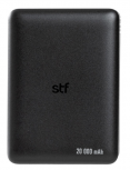 Cargador Portátil STF Power Bank ST-A62411, 20Ah, Negro