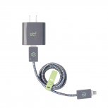 STF Adaptador y Cable Lightning Macho - USB-C Macho, 1 Metro