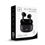 STF Audífonos Intrauriculares True Wireless con Micrófono Aurum, Bluetooth, Inalámbrico, Negro - Imagen adicional 3