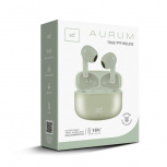 STF Audífonos Intrauriculares True Wireless con Micrófono Aurum, Bluetooth, Inalámbrico, Verde - Imagen adicional 3