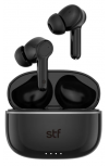STF Audífonos Intrauriculares con Micrófono One Pro, Inalámbrico, Bluetooth, Negro