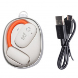STF Audífonos Intrauriculares con Micrófono Sport One Pro, Inalámbrico, Bluetooth, Blanco - Imagen adicional 2
