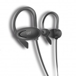 STF Audífonos Intrauriculares Deportivos con Micrófono Omnia, Inalámbrico, Bluetooth, Micro USB, Gris - Imagen adicional 2