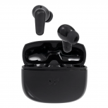 STF Audífonos Intrauriculares con Micrófono ST-E67019, Inalámbrico, Bluetooth, USB-C, Negro