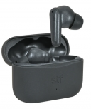 STF Audífonos Intrauriculares con Micrófono Soar, Inalámbrico, Bluetooth, Negro