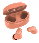 STF Audífonos Intrauriculares con Micrófono Dune, Inalámbrico, Bluetooth, USB-C, Naranja