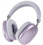 STF Audífonos con Micrófono Cherry Max, Bluetooth, Inalámbrico, USB-C, Morado