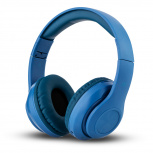 STF Audífonos con Micrófono ST-H80728, Bluetooth, Inalámbrico, Azul