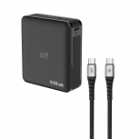 STF Cargador de Pared ST-P51584, 22W, 5V, 1 x USB-A 1 x USB-C