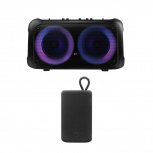 STF Bocina Portátil P75992, Bluetooth, Inalámbrico, USB-C, 40W, Negro - Resistente al Agua