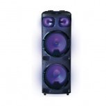 STF Bafle Power Block 15", Bluetooth, Inalámbrico, 150W RMS, 75.000W PMPO, USB/3.5mm/6.3mm, Negro