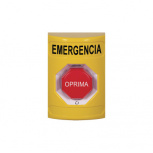 STI Botón de Emergencia SS2209EM-ES, Alámbrico, Amarillo/Rojo