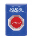 STI Botón de Emergencia SS2405EM-EN, Alámbrico, Azul/Rojo