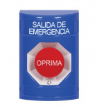 STI Botón de Emergencia SS2405EM-EN, Alámbrico, Azul/Rojo