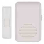 STI Timbre Digital STI-3350, Inalámbrico, 10 Tonos, hasta 150 Metros, Blanco