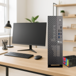 Gabinete Stylos Mince Slim, Mini-Tower, Micro-ATX, USB 2.0/3.0, con Fuente de 550W, sin Ventiladores Instalados, Negro - Imagen adicional 5