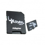 Memoria Flash Stylos STMS1281B, 128GB MicroSDHC Clase 10