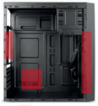 Gabinete Stylos Modelo 1, Midi-Tower, ATX/Micro-ATX/Mini-ITX, USB 3.0, con Fuente de 500W, sin Ventiladores Instalados, Negro - Imagen adicional 2