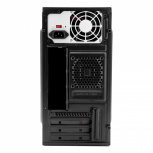 Gabinete Stylos Gabinete Mini, Mini-Tower, Micro-ATX/Mini-ITX, USB 3.0, con Fuente de 500W, sin Ventiladores Instalados, Negro/Rojo - Imagen adicional 3